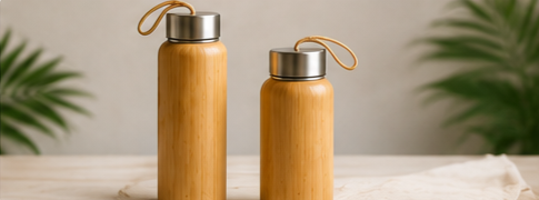 Bamboo Water Bottle - Image 2