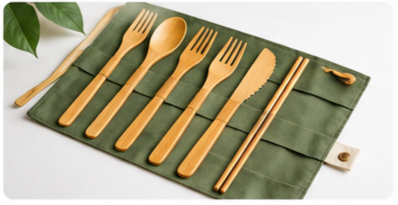 Bamboo Cutlery Set